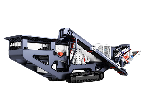 Crawler type impact crusher